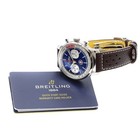 BREITLING Top Time B01 Shelby Cobra AB01763A1C1X1 Auto Chrono, Bleu/Blanc