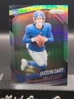 2025 Panini Jaxson Dart #332 Silver Prizm Giants (RC)