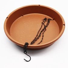 Hanging Bird Feeder Outdoor Bath Tray Bird Water Drinker Outdoor Feeder Garden Y