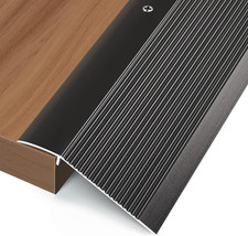 Aluminum Floor Transition Strip, Threshold Ramps for Doorways, Bridge The Height