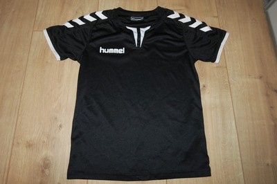 Hummel Kinder T-Shirt Gr. 116 122 128 schwarz Handball Sport Schule Jungen Girls