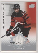 2021 Upper Deck Team Canada Juniors Jersey Meaghan Mikkelson #43 05iv
