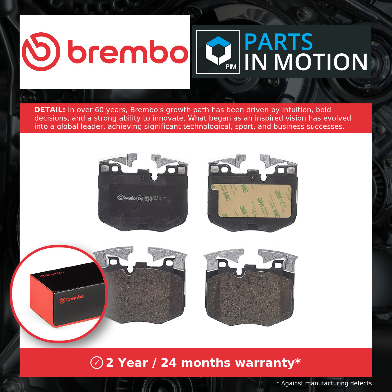 ✅Fits BREMBO P 06 099 Brake Pad Set, disc brake P 06 099 Brake pads ⭐UK Seller⭐ - Image 29