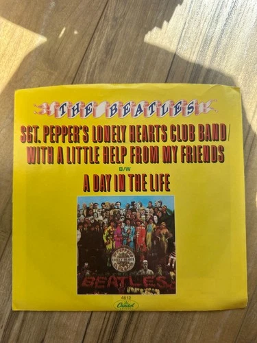 The Beatles - Sgt. Pepper's Lonely Hearts Club Band (1978) 7" Vinyl 45 RPM