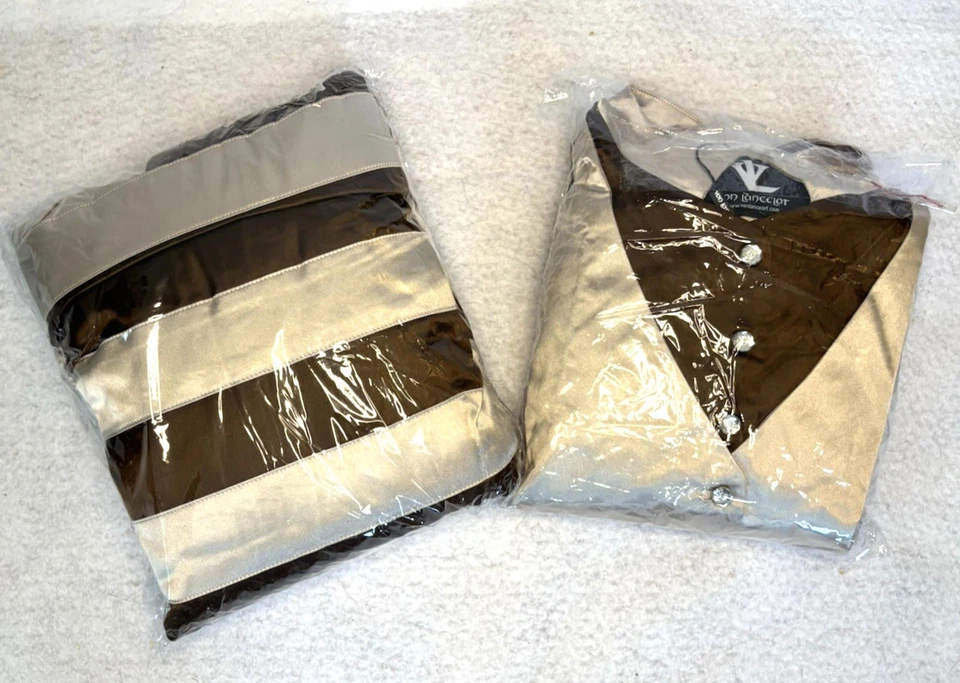 Vestido victoriano Von Lancelot 2 piezas tostado/marrón bullicio lazo disfraz disfraces nuevo en paquete Foto 4 de 4