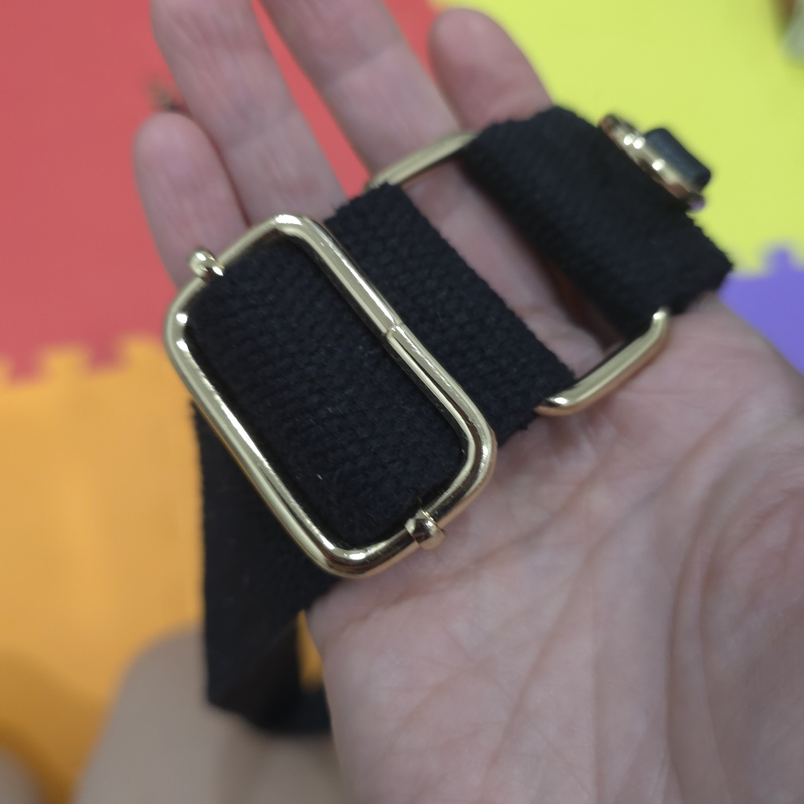 Adjustable Canvas Purse Strap Replacement - Black… - image 4