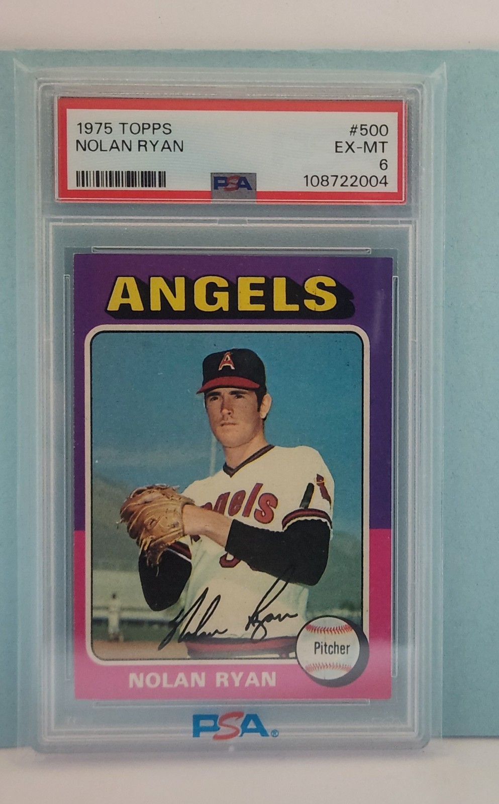 1975 Topps Nolan Ryan #500 PSA 6