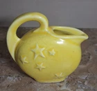 Vintage Collectible Shawnee Pottery Minature Star-pattern Pitcher