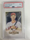 2018 Topps Gallery SHOHEI OHTANI #116 Artist Proof Rookie Card PSA 9