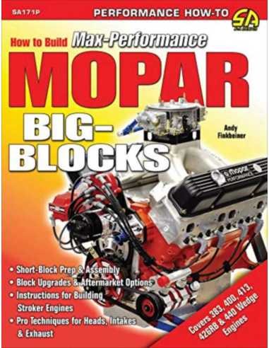 Livre Mopar Big Blocks pour optimiser les performances de votre moteur V8