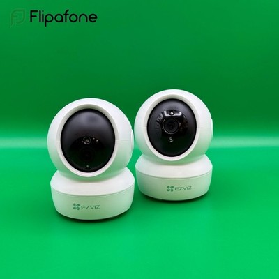 EZVIZ CS-H6c Indoor Pan/Tilt Wi-Fi Security Camera - 2-Pack