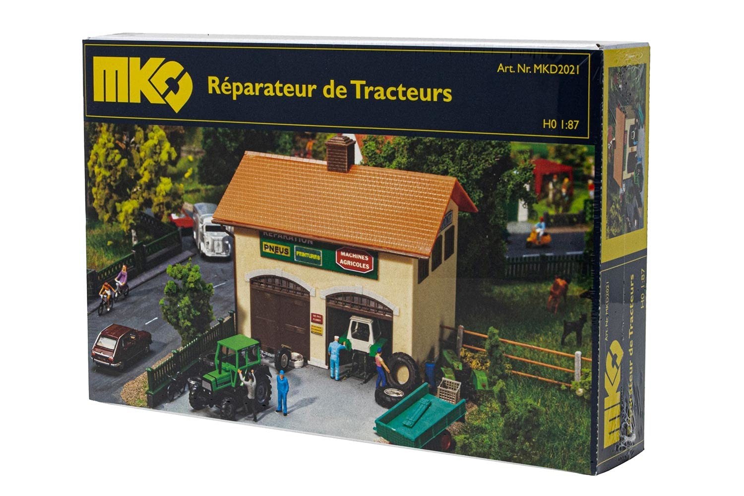 MKD, Kit de modelado, taller de reparación de tractores y maquinaria agrícola