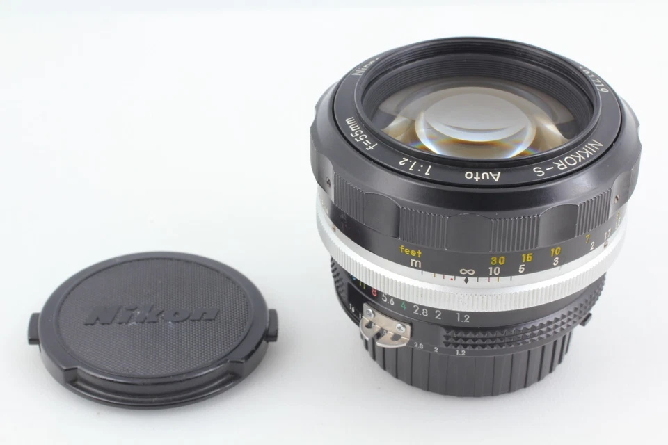 Ai Convertido "Casi Como Nuevo" Nikon NIKKOR-S Auto 55mm f/1.2 MF Lente de... - Imagen 2 de 4