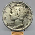 1917 Mercury Silver Dime - #C58492NQ