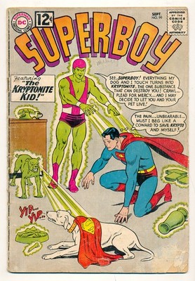 DC Adventure Comics #99 Superboy The Kryptonite Kid Comic Book 1.8 GD- 1962