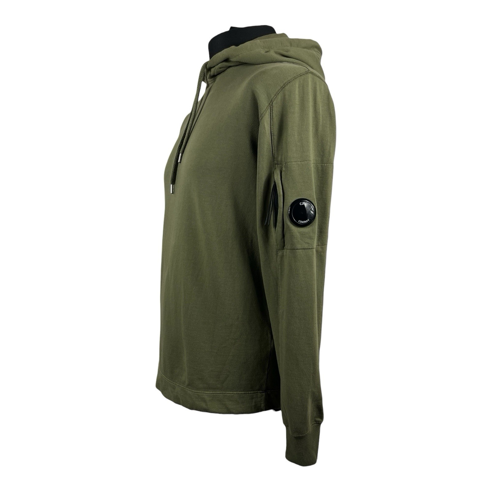 C.P. Company  Hoodie S Green Authentic CP Cotton Casual Preloved Men Luxury VIP