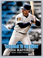 2022 topps baseball series 1 don mattingly welcome to the show #37