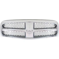 Grille For 2011-2012 Ram 1500 2009-2010 Dodge Ram 1500 Chrome Plastic
