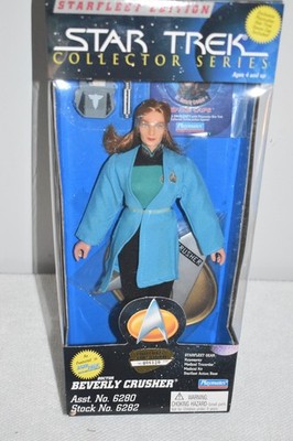 Playmates Star Trek Collector Series 9'' Figure NIB MIB Beverly Crusher Starfleet