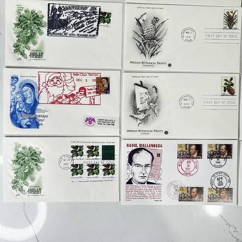 15 First Day of Issue Postal Covers Historic FDC 1996-98 Culture Lot #16 - Picture 4 of 8