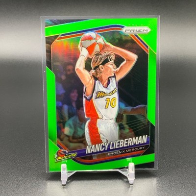 2025 Panini Prizm WNBA #34 Nancy Lieberman Lime Green Prizm /225 TTC4463