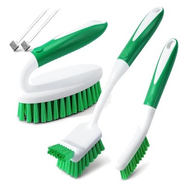 Cleaning Brush Set for Household Use, Scrub Brush, Kitchen Brush, Tile Lines ...
