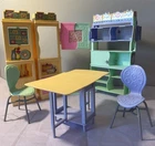 Vintage Barbie Play kitchen Dining Room Set. Mattel