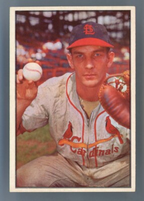 1953 Bowman Color #53 Del Rice NEAR MINT **BB-3856**