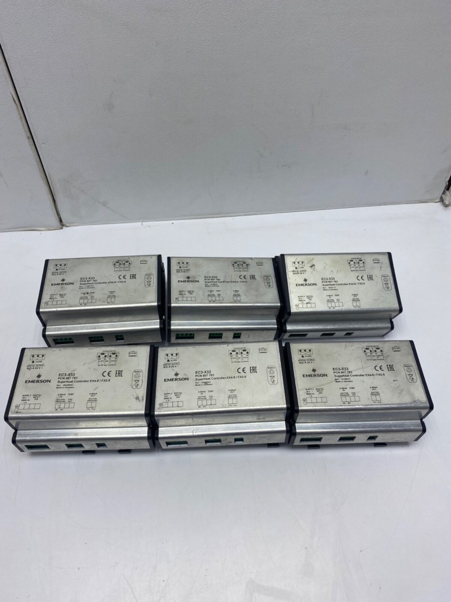 Emerson Superheat Controller EC3-X33 PCN 807 783 EX4-8/ FX5-9 | eBay