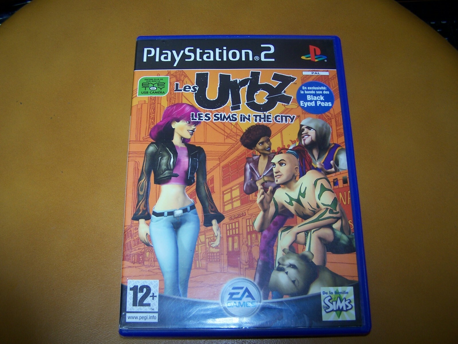 les urbz les sims in the city  -  PS2 - VF - BOITE CD  LIVRET