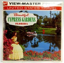 View-Master A961, Beautiful Cypress Gardens, Florida - 3 Reel Set - NEW SEALED