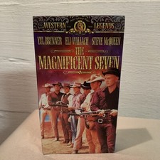 Vintage VHS - The Magnificent Seven VHS - Yul Brynner, Steve mcQueen - Sealed