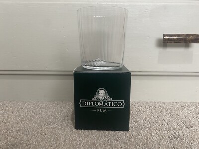 Diplomatico Rum Rocks Glas Nagelneu und Originalverpackt. 