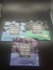 3 Explicit Essentials Shower Steamers Aromatherapy Exhale Bullshit, Fresh & Calm