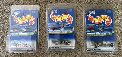 Hot Wheels 1998 Treasure Hunts Sol-Aire CX4, '57 Chevy, Way 2 Fast MIP