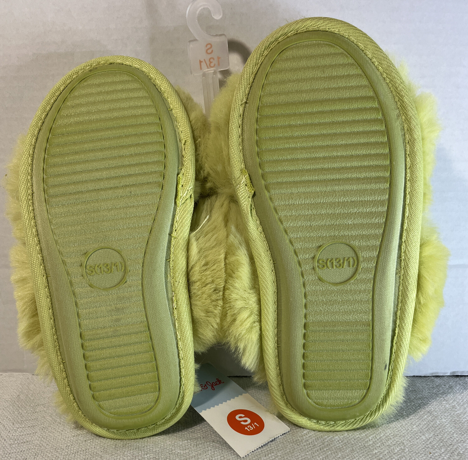 PANTOFOLA D’ORO pantofole da casa cat & jack gialle 13 1 adatte a bambini grandi a bambini piccoli