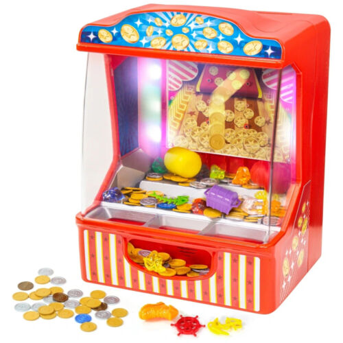Elektronisches Arcade Spiel Münzschieber Maschine LED & Musik (23,3 x 18,8Bx 29,2H cm) - Bild 2 von 3