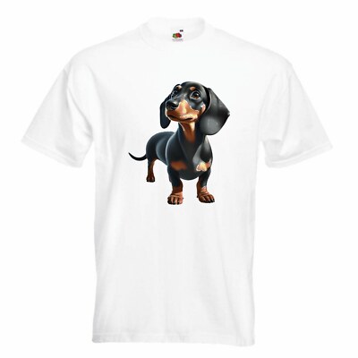 T-Shirt Dackel Dachshund Teckel Jagdhund Jagt Dackelwelpe Dackelschule Da 402909