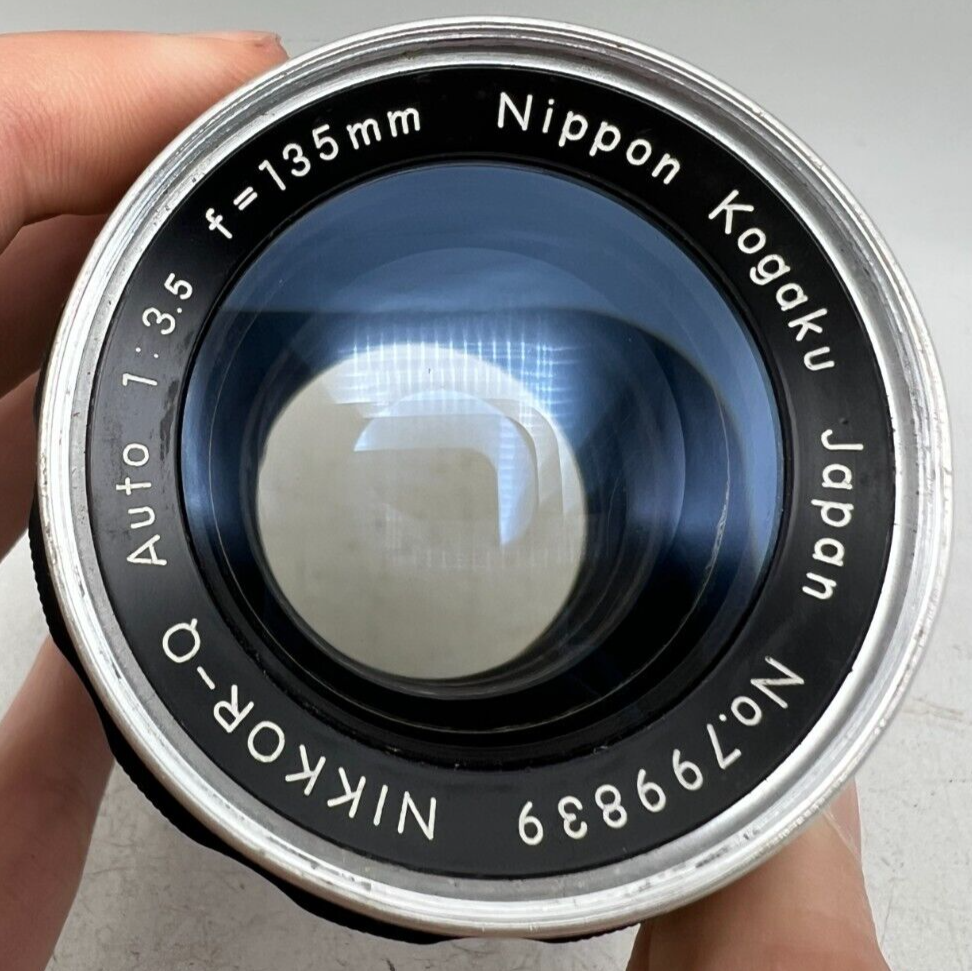 Nikon Nippon Nikkor Q Auto 135mm F3.5 Non AI Mount Lens For SLR