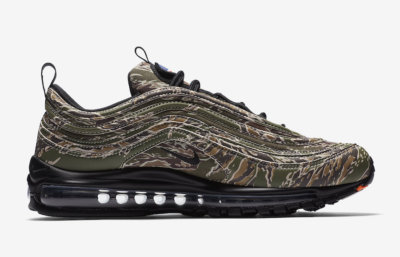 ナイキ メンズ エアマックス９７ Nike Air Max 97 Country Camo USA スニーカー MEDIUM OLIVE/BLACK-DESERT Nike MEN'S Air Max 97 Premium QS COUNTRY CAMO USA SIZE 8.5 BRAND