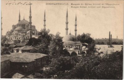 CPA Konstantinopel Moschee du Sultan Ahmed et Hippodrome TÜRKEI (1230112)