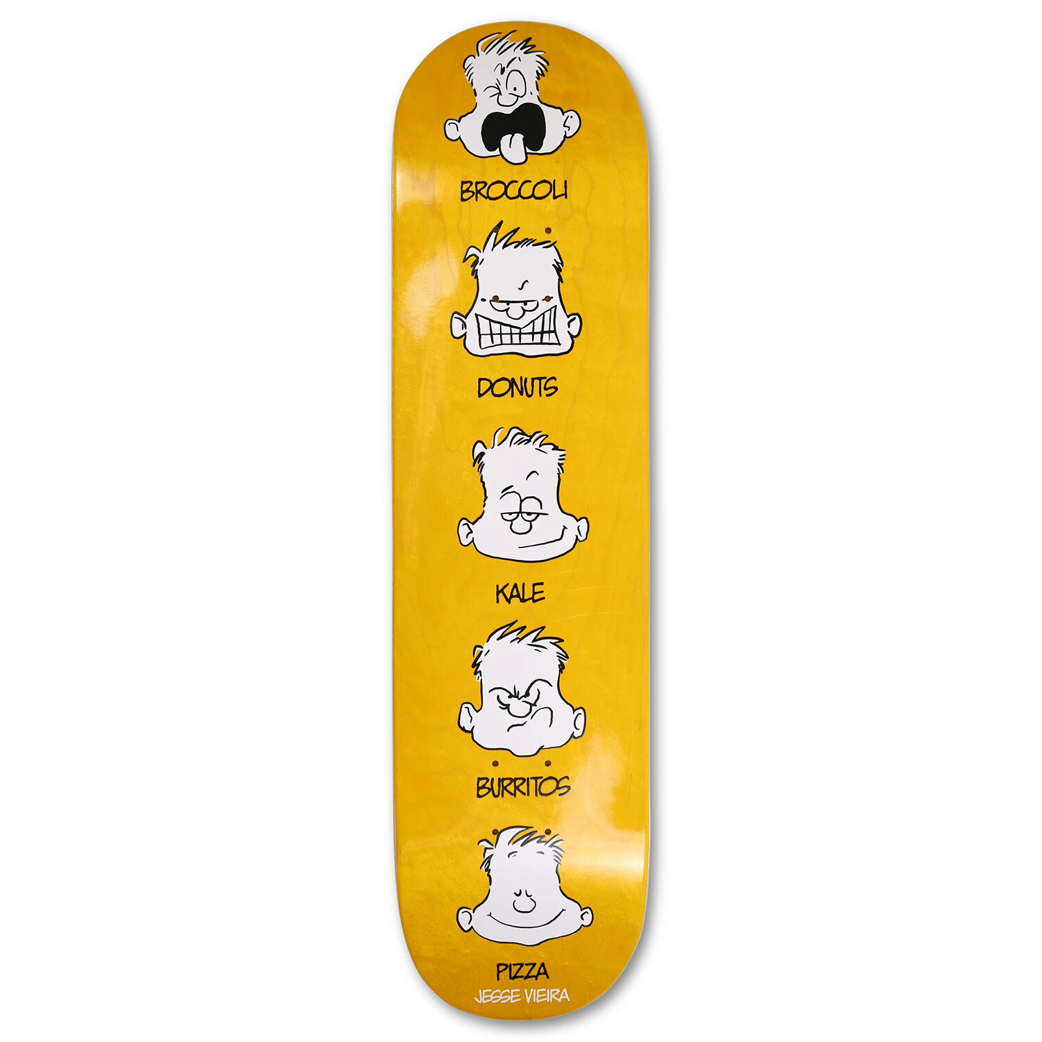 Pizza Skateboard Deck Jessee Viera Feelings 8.0
