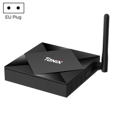 TANIX TX6s 4K Smart TV BOX Android 10 Mediaplayer mit Fernbedienung, Quad Cor