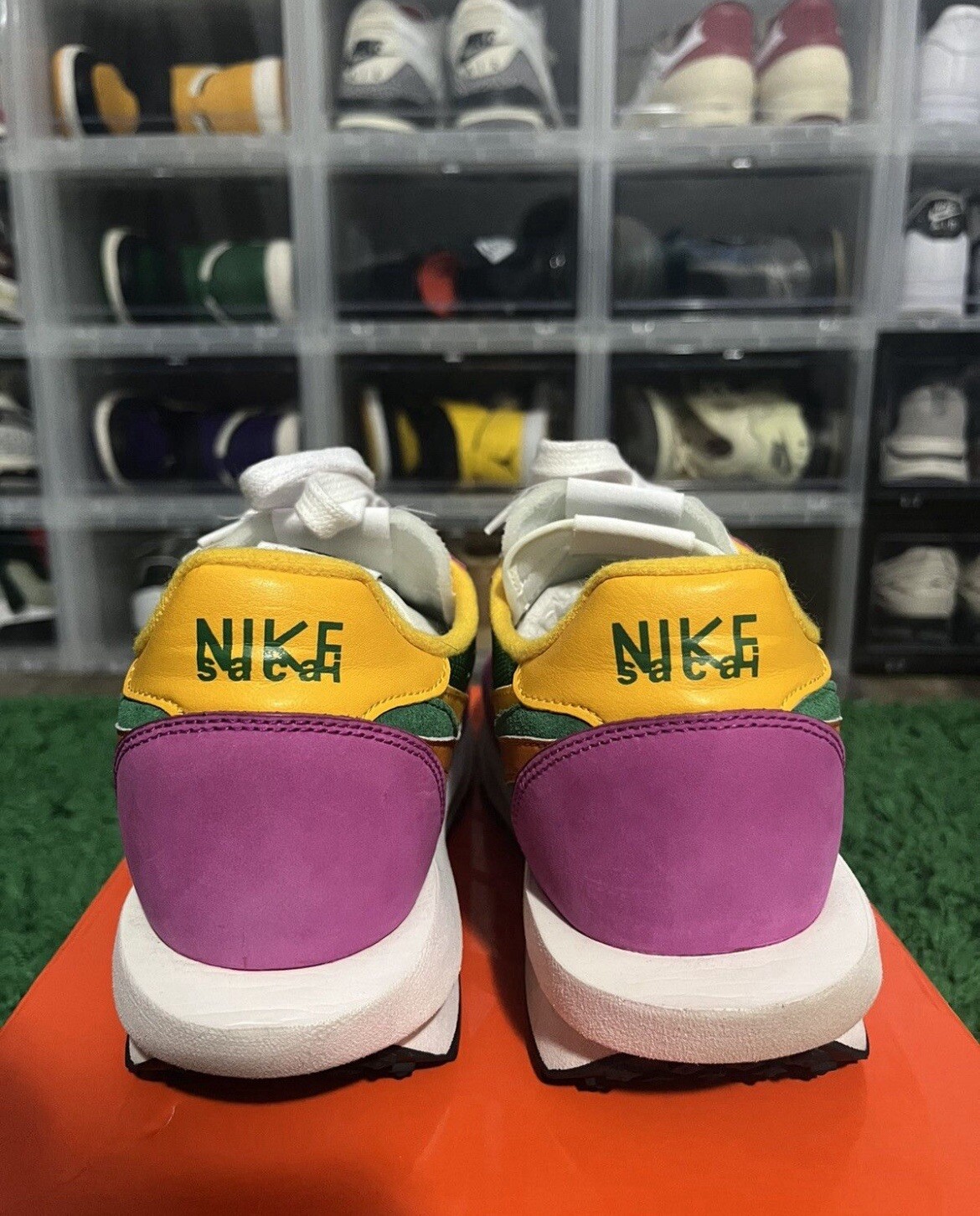 SACAI X NIKE Taglia 11 Nike sacai x LDWaffle verde pino