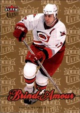 2007-08 Ultra GOLD MEDALLION #166 Rod Brind`Amour CAROLINA HURRICANES Head Coach
