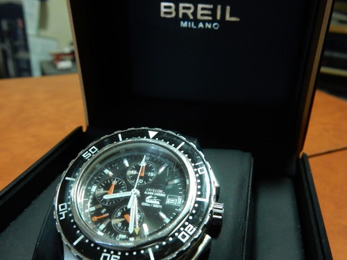 Breil Manta Dive Chrono Alarm 8A052 OS80 | eBay