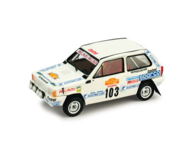 Vehicles Rally Car Scale 1:43 Brumm FIAT PANDA Diecast Road
