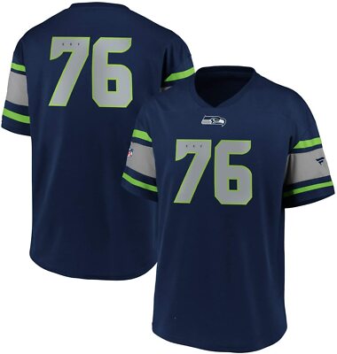 NFL Seattle Seahawks 76 Trikot Shirt Polymesh Franchise Supporters Iconic Jersey