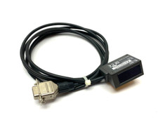 Keyence BL-601 Ultra Small Laser Barcode Reader, Standard Type Front Raster