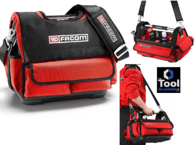 Facom Tool Red Black Tote Bag Storage Tool Bag like ToolBox 42x24x34 cm